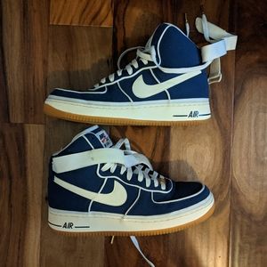 Nike Air Force 1 Hi '07 LV8 Binary Blue Size 10.5